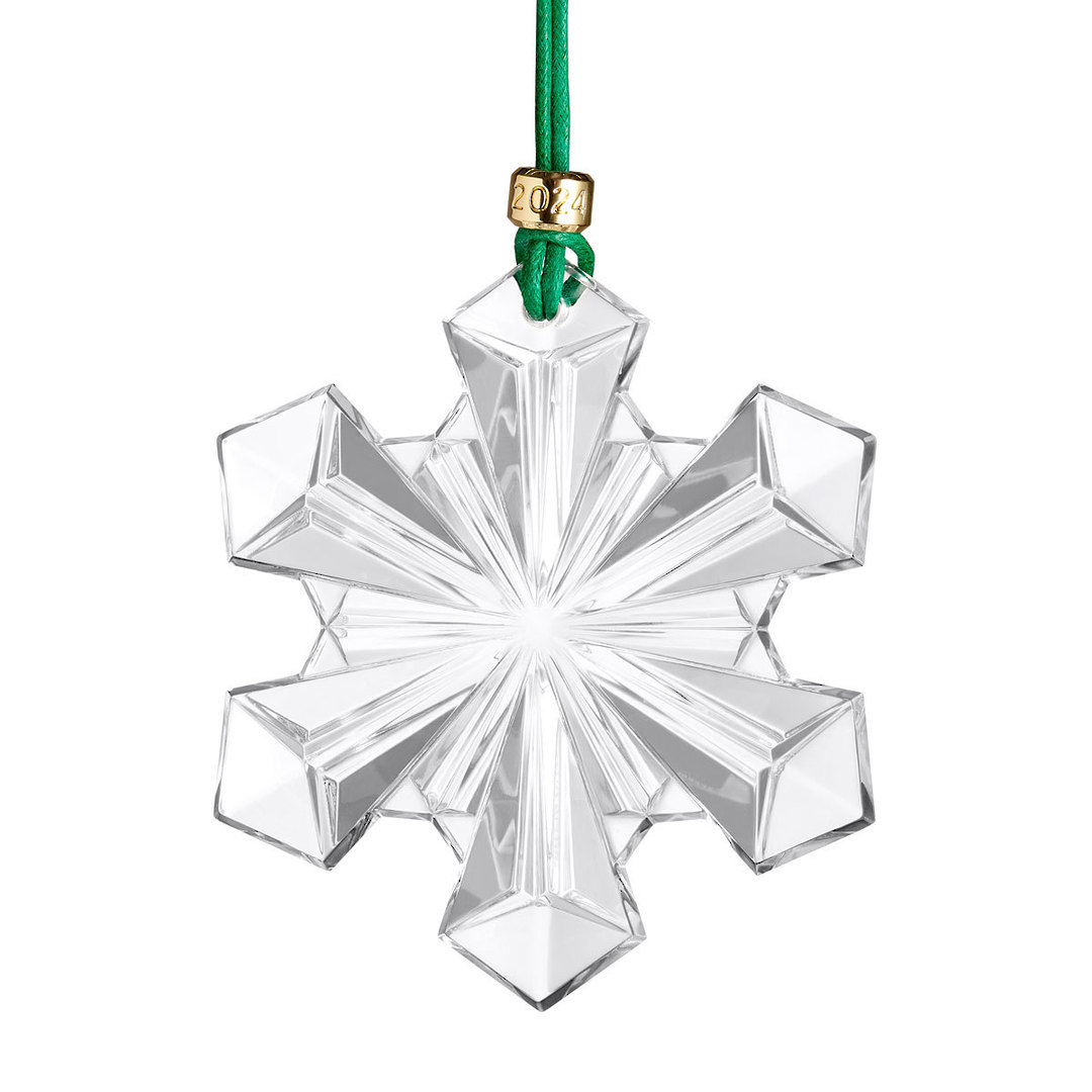 INDENT - Waterford Annual Snow Crystal Ornament, 2024 Dated image 0